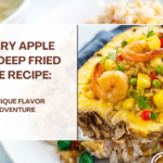 Curry Apple and Deep Fried Rice Recipe: A Unique Flavor Adventure