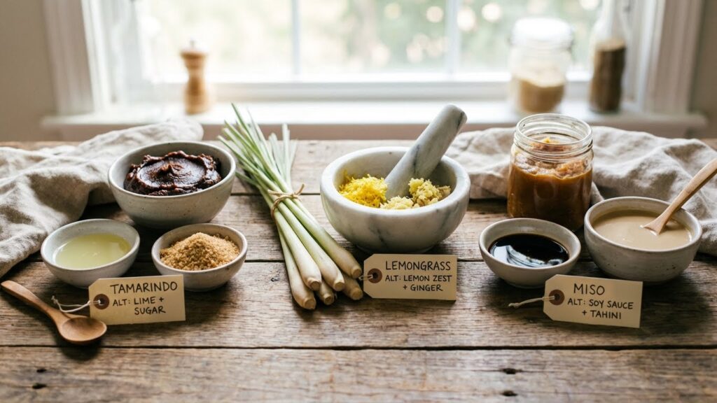 Specialty Ingredient Substitutes in International Cuisine