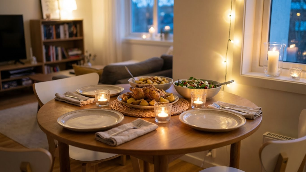 Cooking efficiently makes small family meals simple and stress-free.