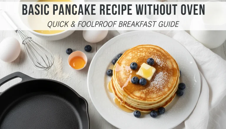 Basic Pancake Recipe Without Oven