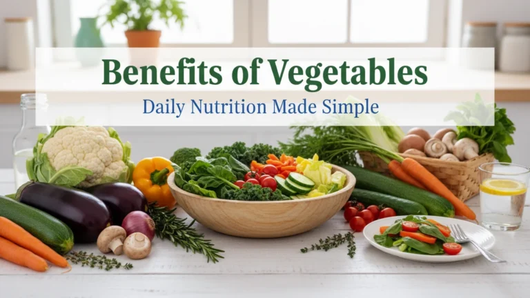 Benefits of Vegetables – Daily Nutrition Made Simple