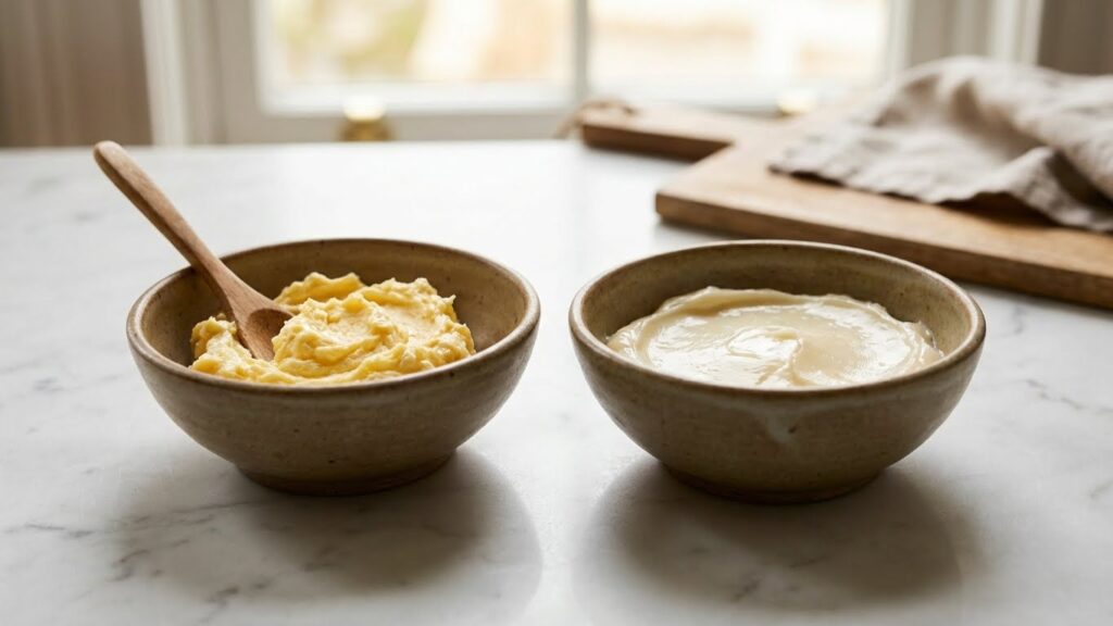 Defining Butter and Margarine