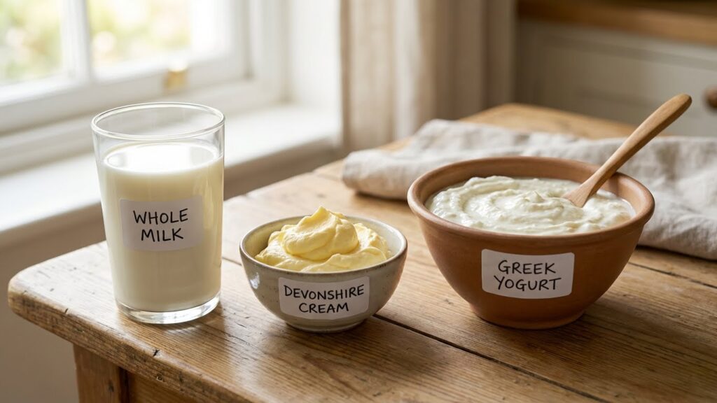 Defining Milk, Cream, And Yogurt