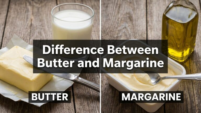 Difference Between Butter and Margarine