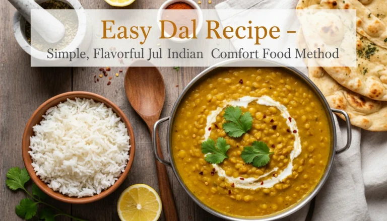 Easy Dal Recipe for Everyday Meals