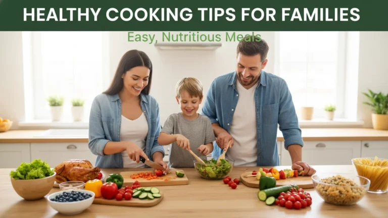 Healthy Cooking Tips for Families – Easy, Nutritious Meals