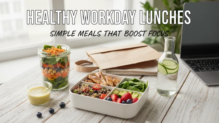 Healthy Workday Lunches – Simple Meals That Boost Focus