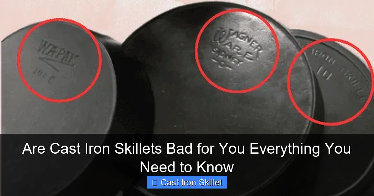 Are Cast Iron Skillets Bad for You Everything You Need to Know