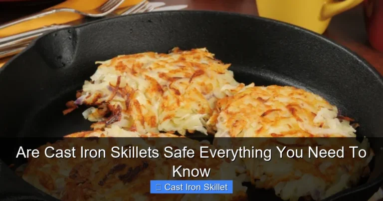 Are Cast Iron Skillets Safe Everything You Need To Know