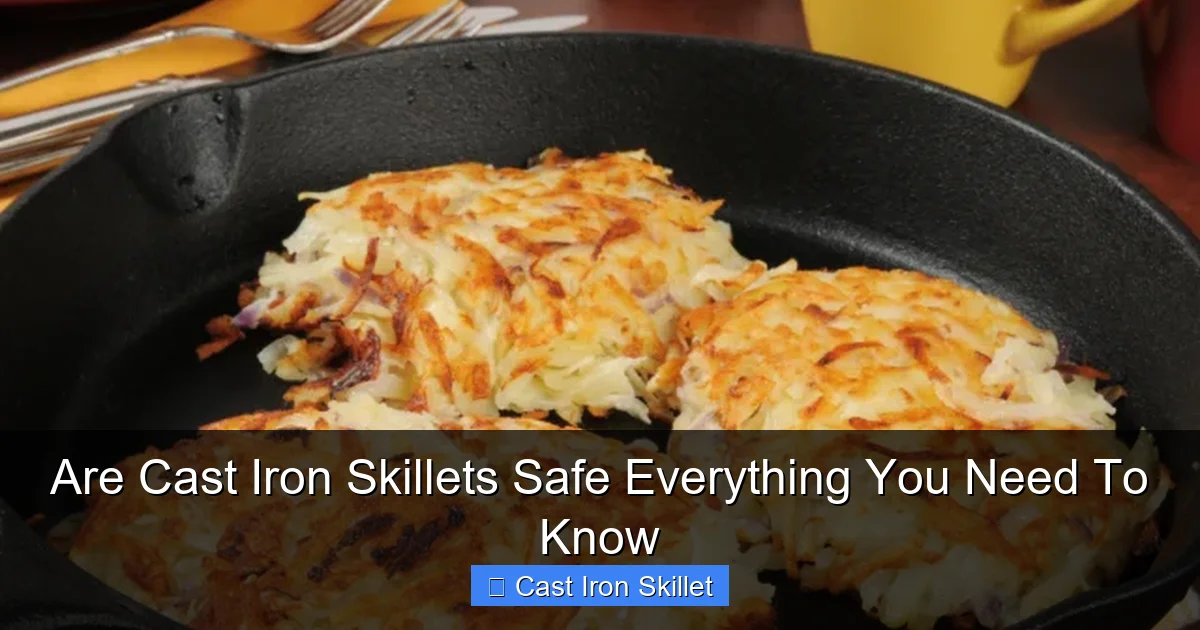 Are Cast Iron Skillets Safe Everything You Need To Know