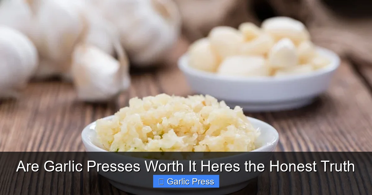 Are Garlic Presses Worth It Heres the Honest Truth