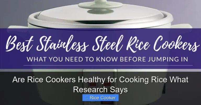 Are Rice Cookers Healthy for Cooking Rice What Research Says