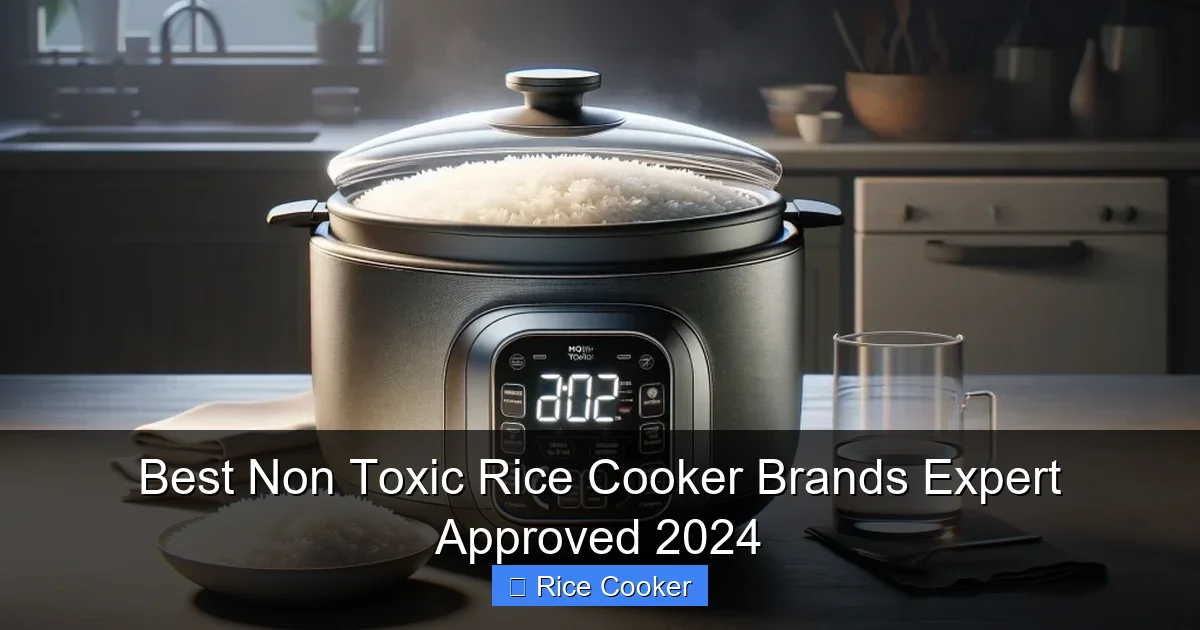 Best Non Toxic Rice Cooker Brands Expert Approved 2024