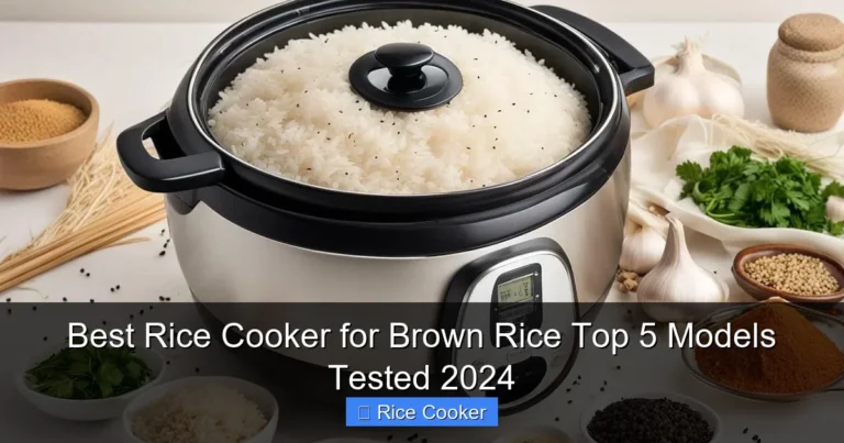 Best Rice Cooker for Brown Rice Top 5 Models Tested 2024