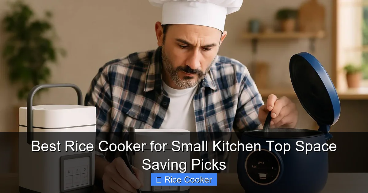 Best Rice Cooker for Small Kitchen Top Space Saving Picks