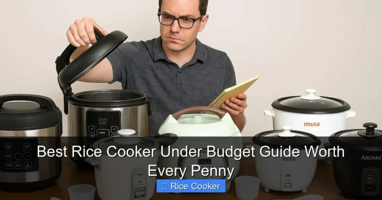 Best Rice Cooker Under Budget Guide Worth Every Penny