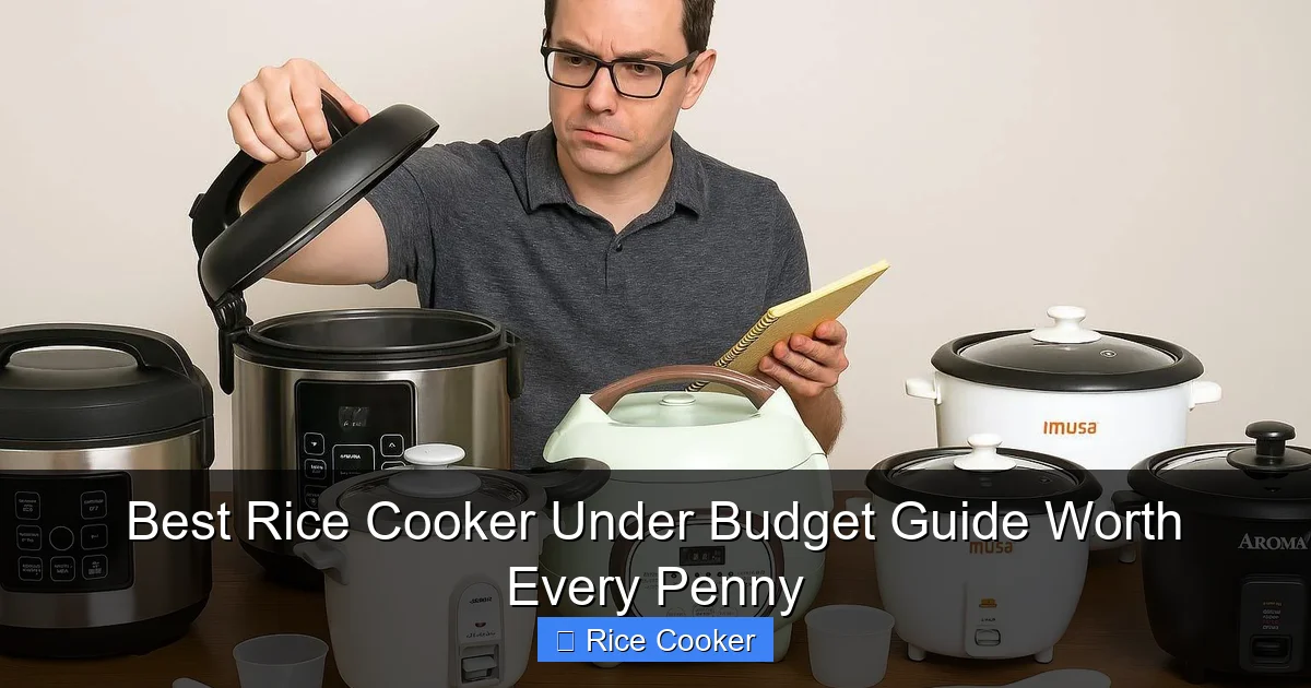 Best Rice Cooker Under Budget Guide Worth Every Penny