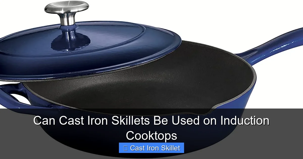 Can Cast Iron Skillets Be Used on Induction Cooktops