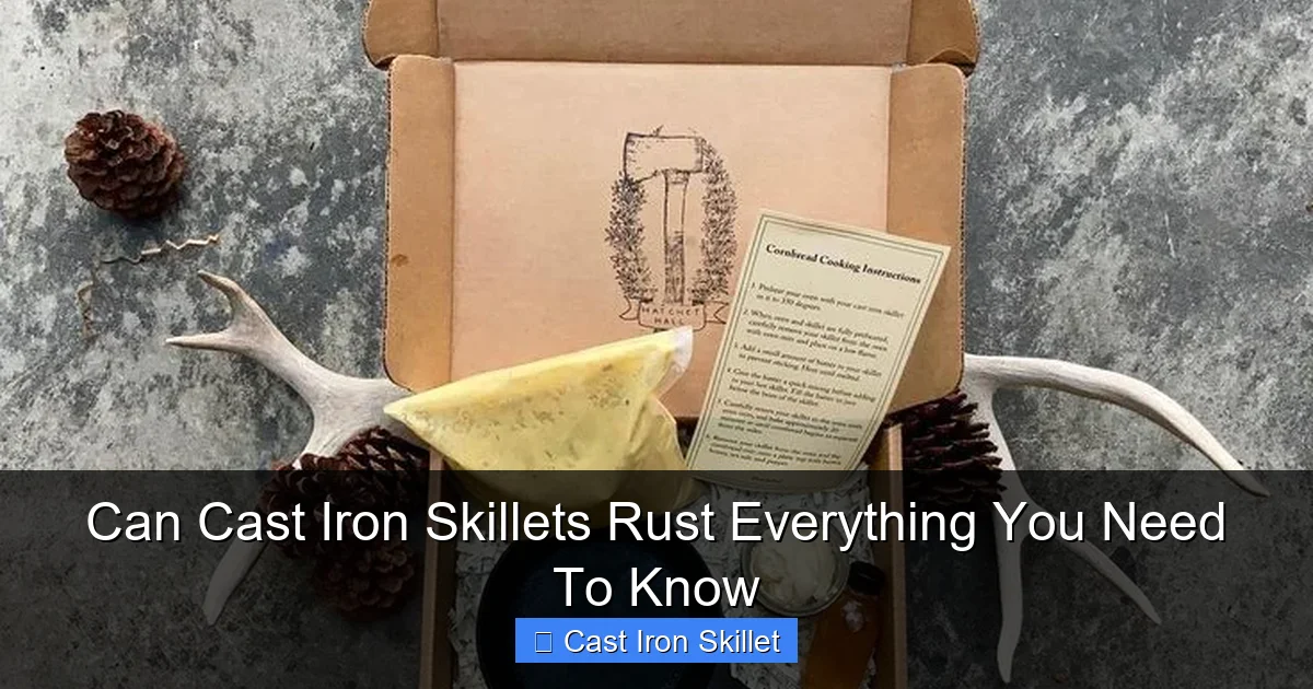Can Cast Iron Skillets Rust Everything You Need To Know