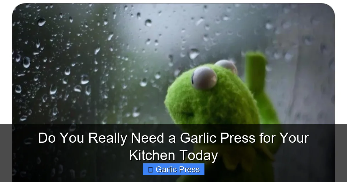 Do You Really Need a Garlic Press for Your Kitchen Today