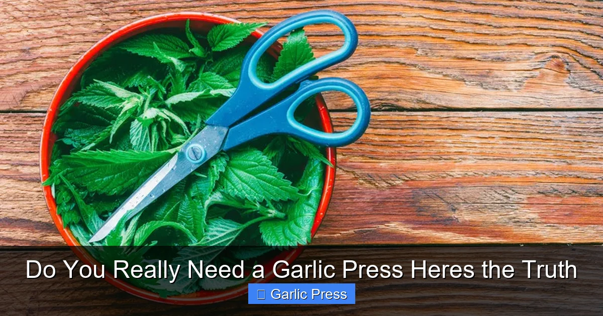 Do You Really Need a Garlic Press Heres the Truth