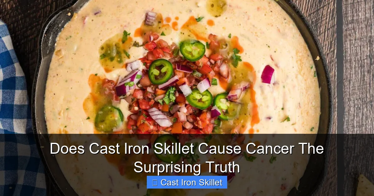 Does Cast Iron Skillet Cause Cancer The Surprising Truth