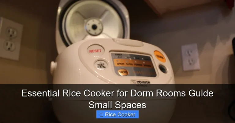 Essential Rice Cooker for Dorm Rooms Guide Small Spaces