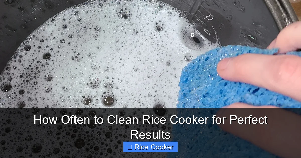 How Often to Clean Rice Cooker for Perfect Results