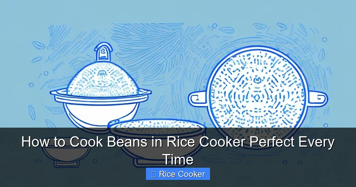 How to Cook Beans in Rice Cooker Perfect Every Time