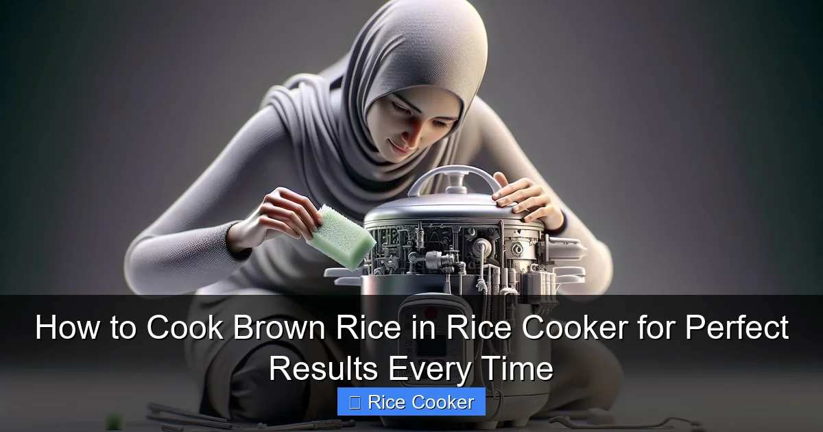 How to Cook Brown Rice in Rice Cooker for Perfect Results Every Time