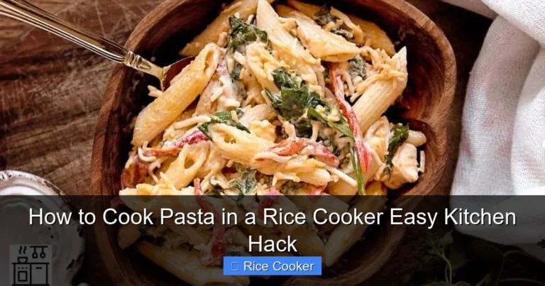 How to Cook Pasta in a Rice Cooker Easy Kitchen Hack