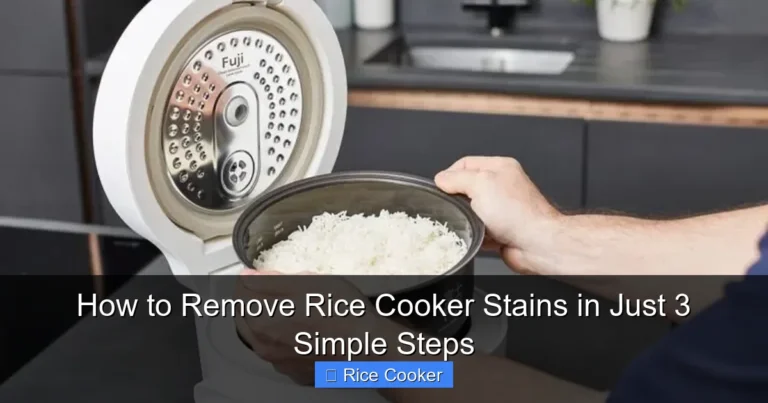 How to Remove Rice Cooker Stains in Just 3 Simple Steps
