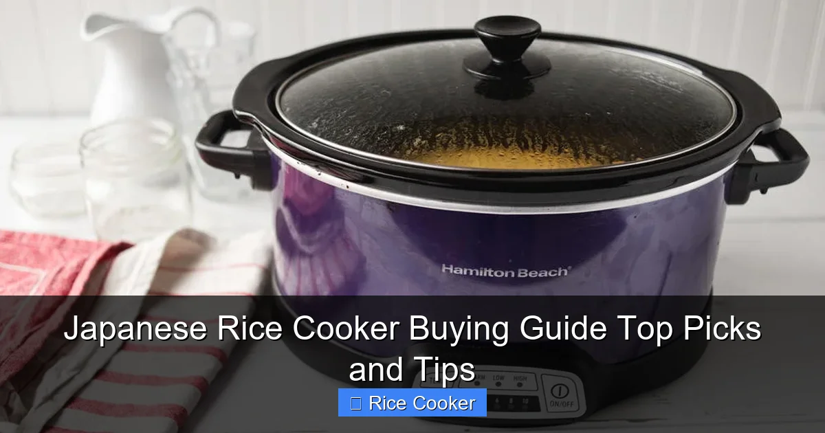 Japanese Rice Cooker Buying Guide Top Picks and Tips