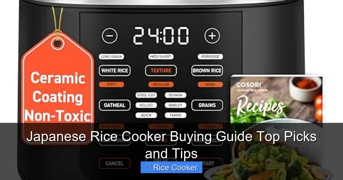 Japanese Rice Cooker Buying Guide Top Picks and Tips