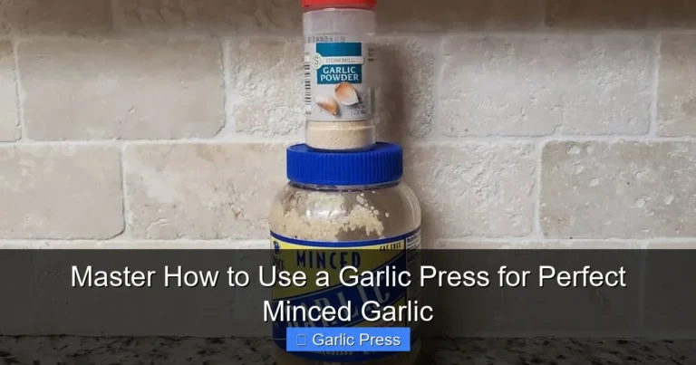 Master How to Use a Garlic Press for Perfect Minced Garlic