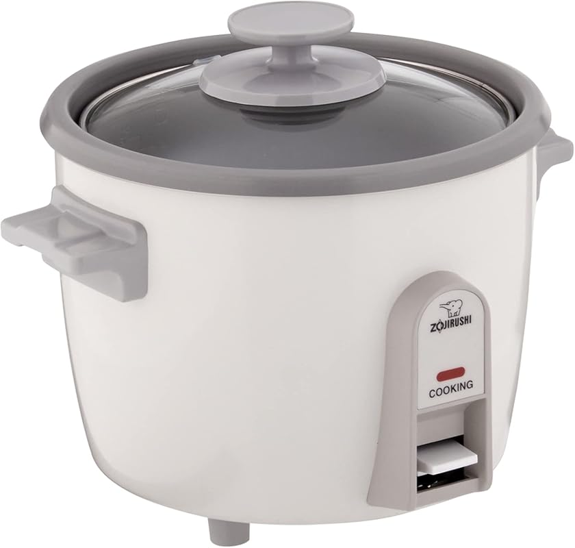 Zojirushi 3-Cup Rice Cooker and Steamer, Compact Design with Auto Keep