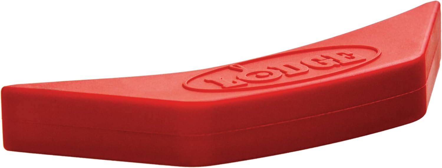 Lodge silicone assist handle holder for dual-handle cast iron, dishwas