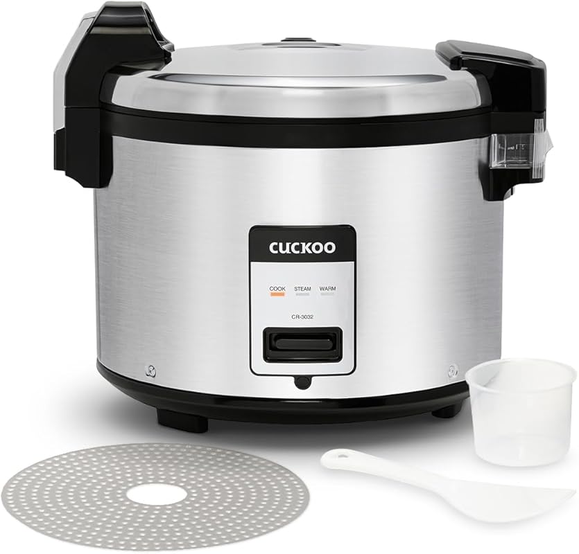 CUCKOO Commercial 60-Cup Rice Cooker (30-Cup Uncooked) Extra-Large One