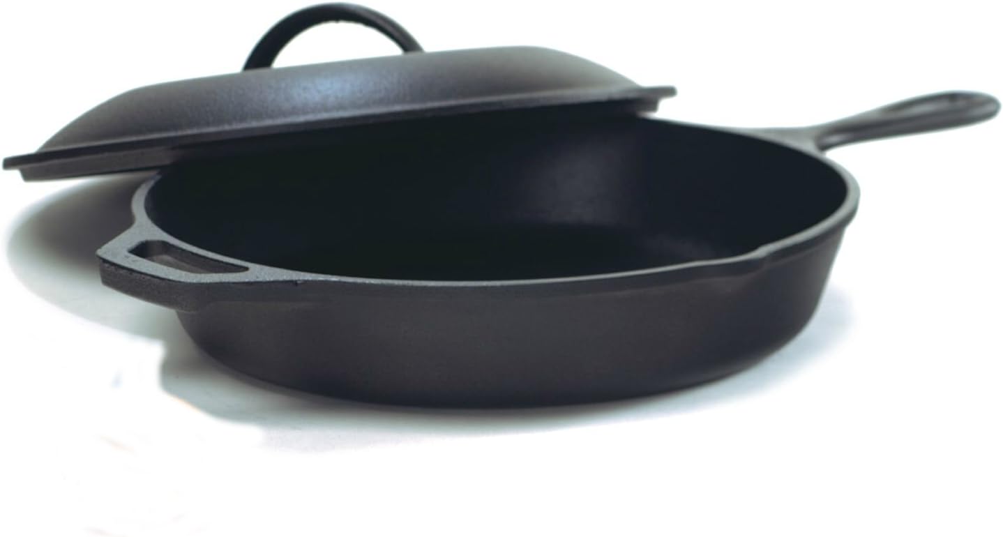 Lodge 12-Inch Skillet with Lid
