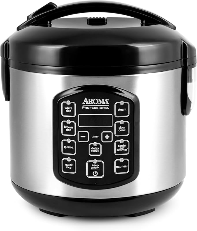 AROMA Professional ARC-954SBD Digital Multicooker Rice Cooker, 4-cup u