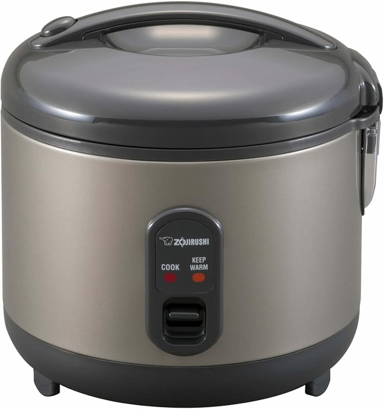 Zojirushi Rice Cooker and Warmer, Metallic Gray Finish, Compact Design