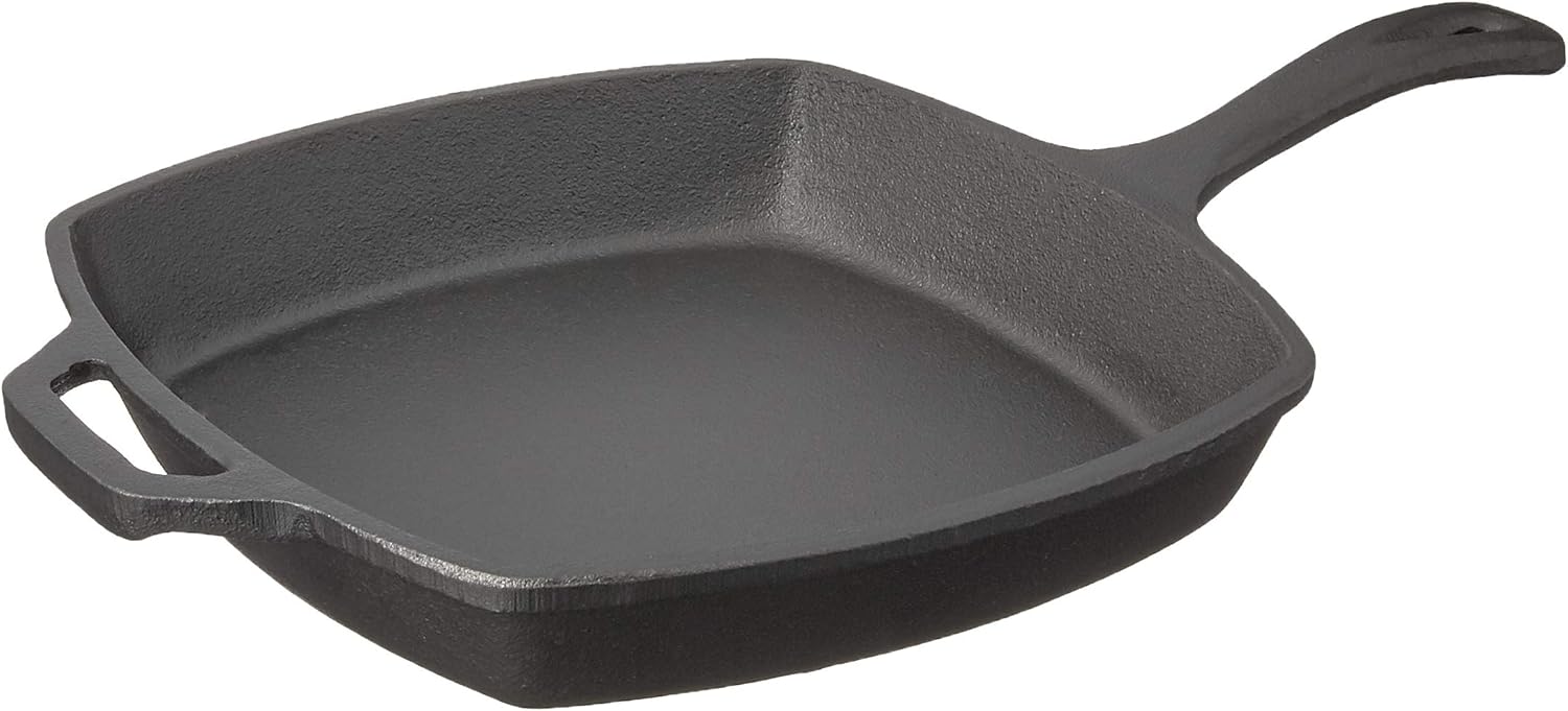 Jim Beam JB0217 10.5-Inch Square Skillet