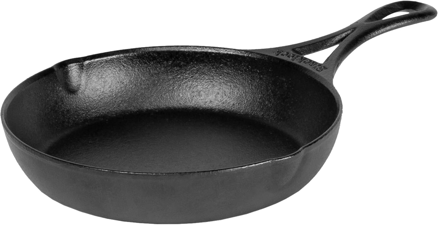 Lodge Blacklock 7-inch Triple-Seasoned Cast Iron Skillet, Lightweight