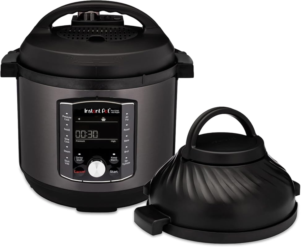 Instant Pot Pro Crisp 11-in-1 Air Fryer & Electric Pressure Cooker Com