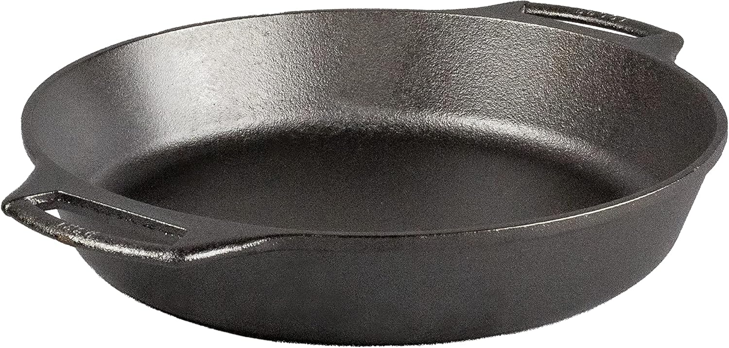 Lodge Pre-Seasoned Cast Iron Baker’s Skillet