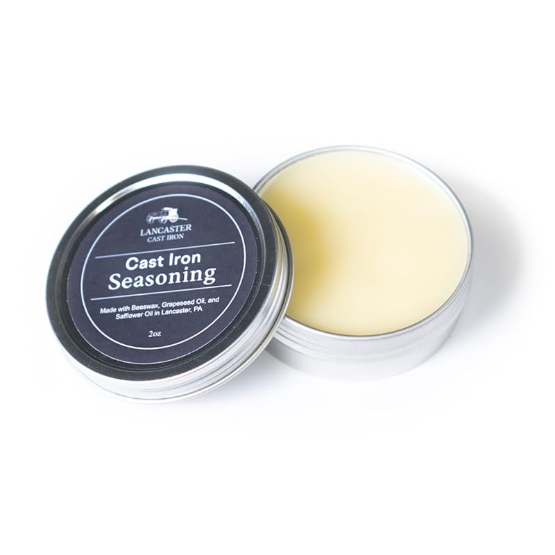 Lancaster Cast Iron Seasoning Conditioner for Cast Iron and Carbon Ste