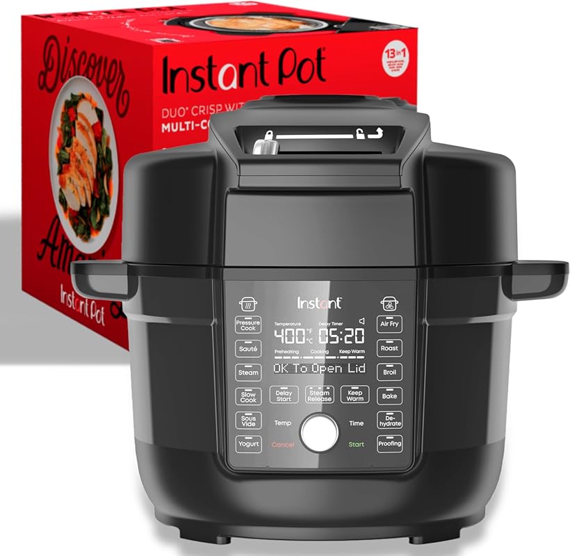 Instant Pot Duo Crisp Ultimate 13-in-1 Air Fryer and Pressure Cooker C