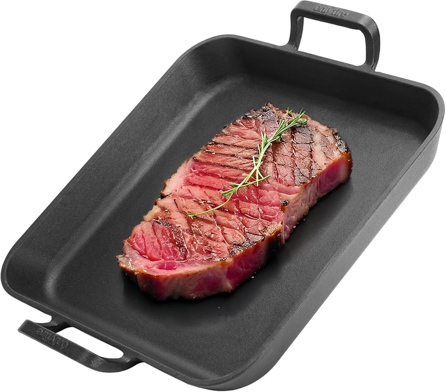 Onlyfire 12-Inch Square Steak Pan