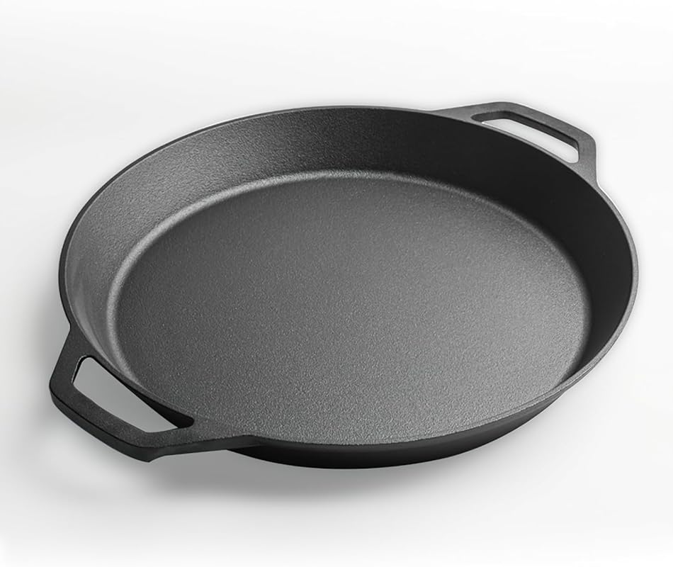 18-Inch Large Cast Iron Skillet Pan