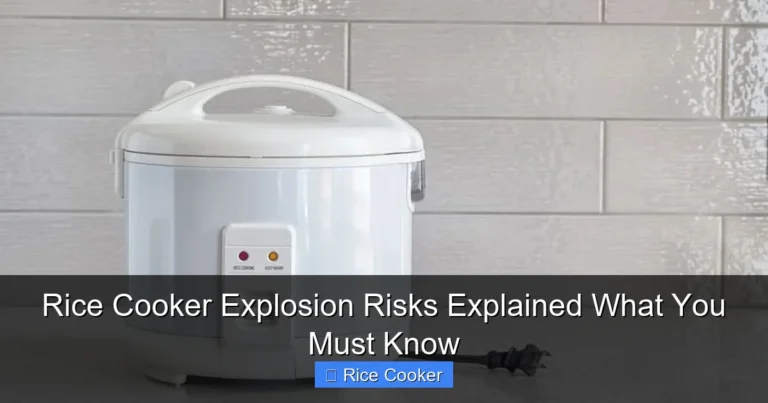 Rice Cooker Explosion Risks Explained What You Must Know